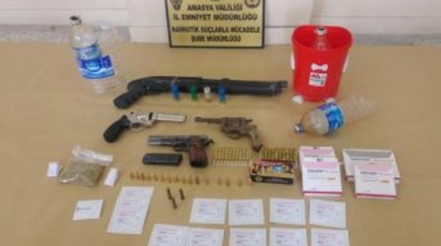 Amasya Merkezli 4 İlde Narkotik Operasyonu: 18 Gözaltı
