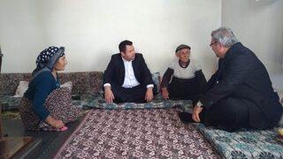 Kaymakam Avcı Şehit Ailesini Ziyaret Etti