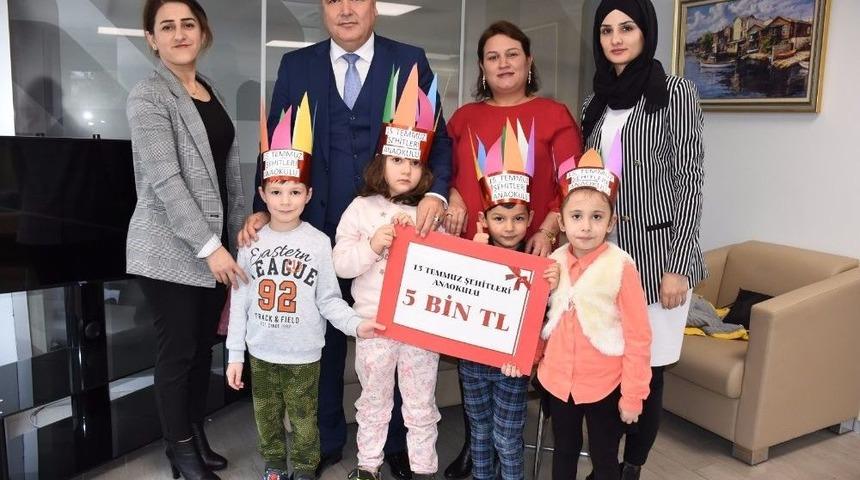 Minik Öğrencilerden Suriyeli Akranlarına Anlamlı Bağış