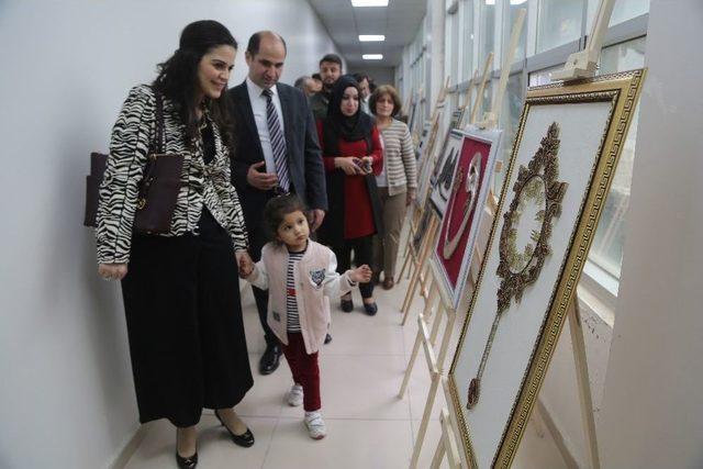 Kaymakam Işıktaş Tügva Sergisine Katıldı