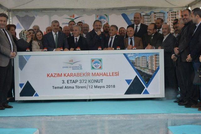 Melikgazi Kazım Karabekir Kentsel Dönüşüm Projesi’nin Temeli Atıldı