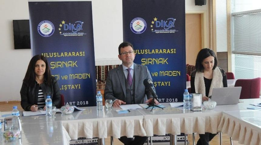 Şırnak’ta “uluslararası Şırnak Enerji Ve Maden Çalıştayı” Düzenlenecek