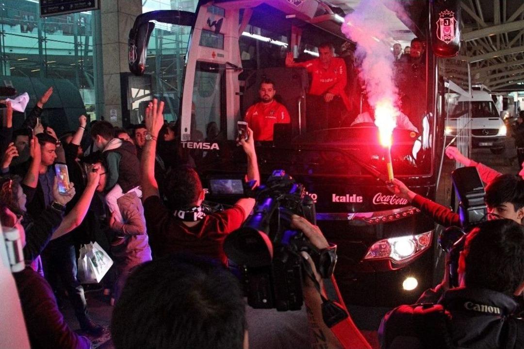 Beşiktaş Kafilesi Ankara&rsquo;da