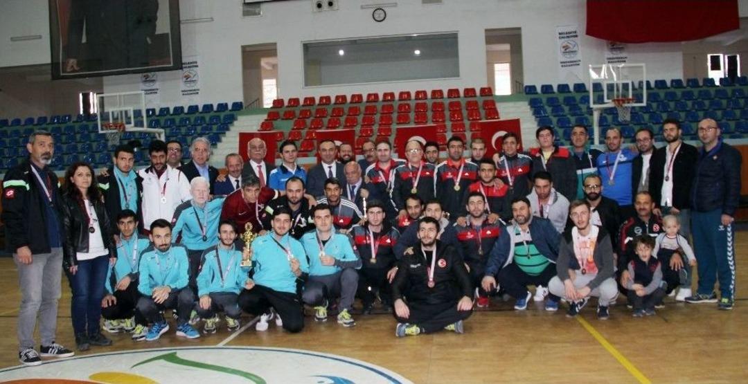 G&ouml;rme Engelliler Futsal Şampiyonası İskenderun&rsquo;da Tamamlandı