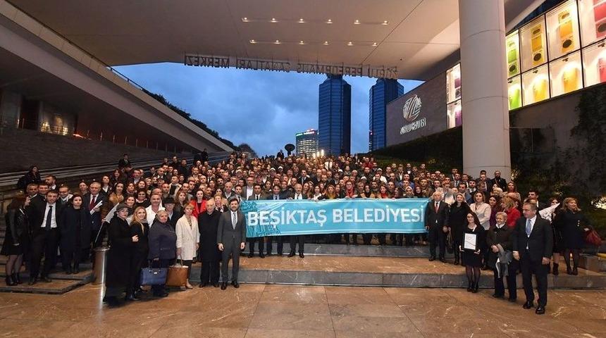 T&uuml;rkiye M&uuml;kemmellik &Ouml;d&uuml;llerinde Beşiktaş Belediyesi&rsquo;ne &Ouml;d&uuml;l
