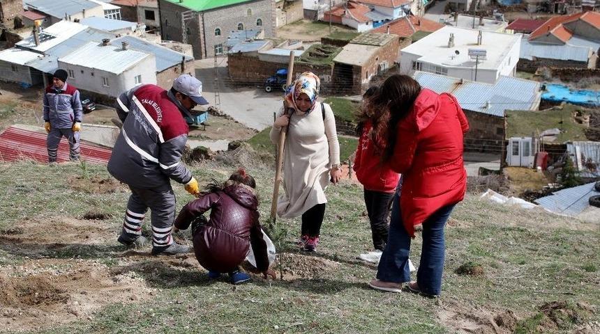 Şehitler İ&ccedil;in Kepez&rsquo;e Fidan Dikildi