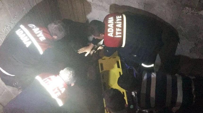 İnşaatı Gezdiği Sırada İkinci Kattan Asans&ouml;r Boşluğuna D&uuml;şt&uuml;