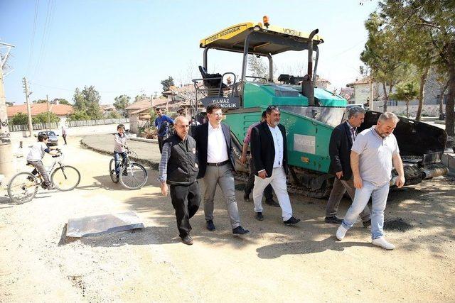 Muratdede Mahallesi’nde Üst Yapı Çalışmaları