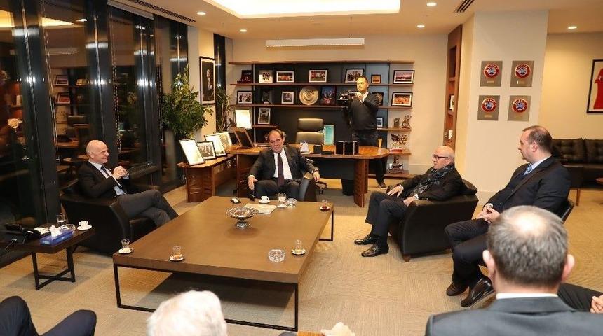 Fıfa Başkanı Infantino&rsquo;dan Tff&rsquo;ye Ziyaret