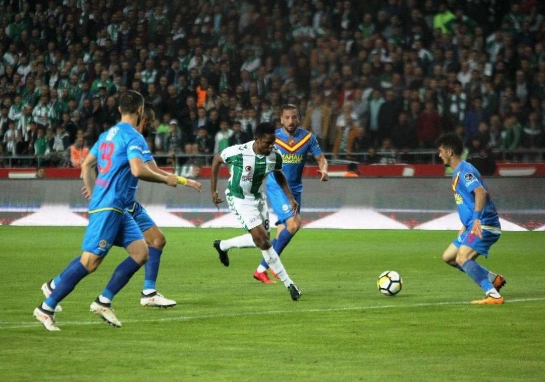 Spor Toto S&uuml;per Lig: Atiker Konyaspor: 1 - G&ouml;ztepe: 1 (ma&ccedil; Sonucu)
