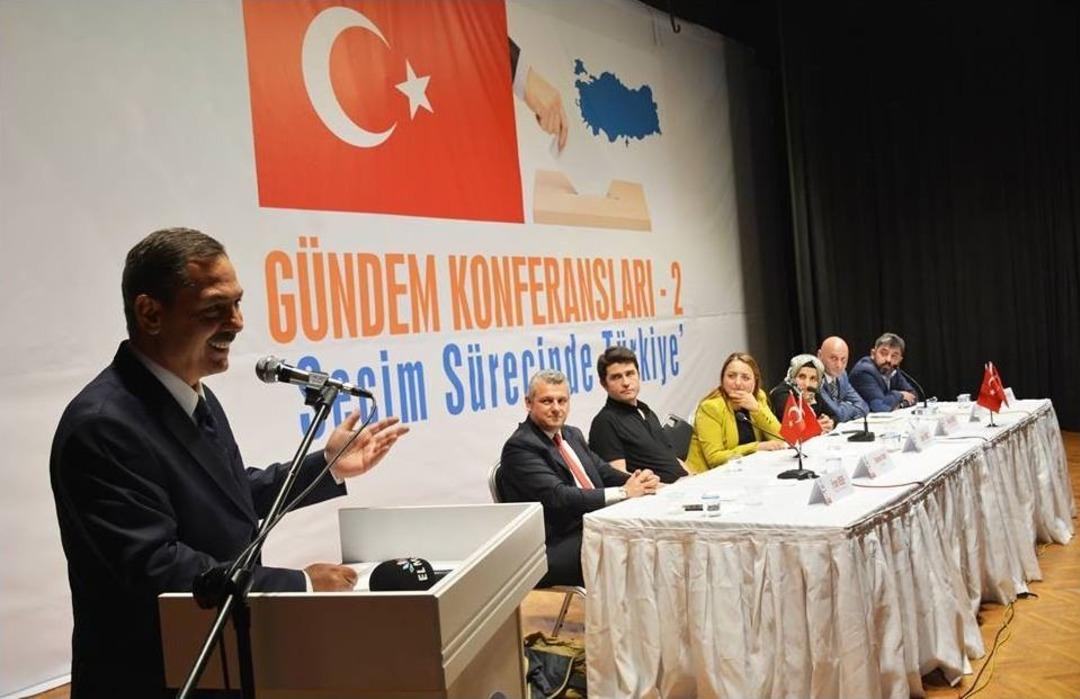 Kdz. Ereğli&rsquo;de &lsquo;se&ccedil;im S&uuml;recinde T&uuml;rkiye&rsquo; Konferansı Yapıldı