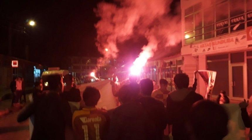 Sınır&rsquo;da Galatasaray Coşkusu