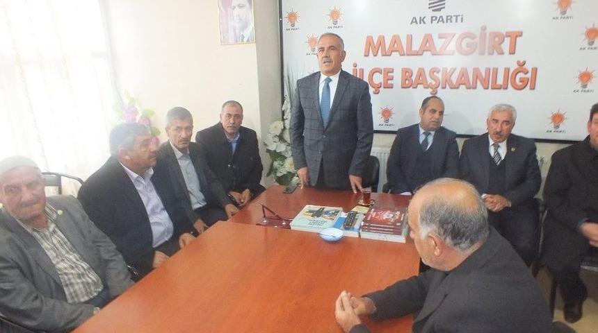 Ak Parti İl Başkanı Yaktı&rsquo;dan Malazgirt&rsquo;e Ziyaret