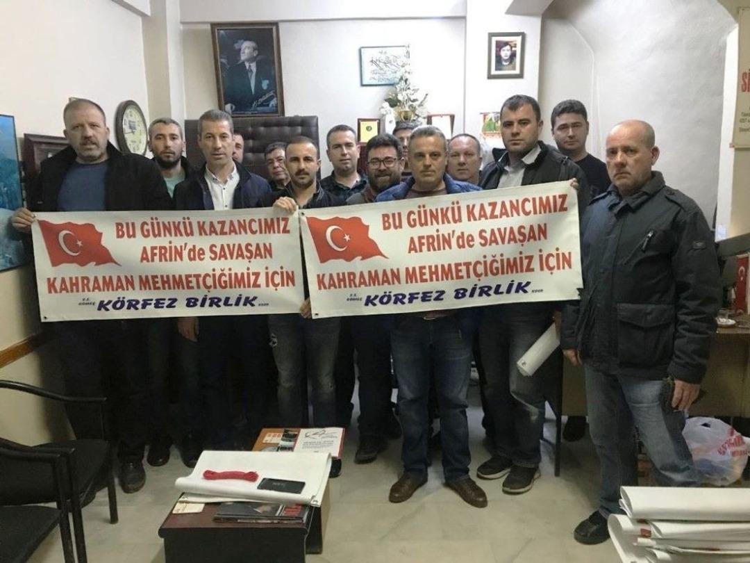 1 G&uuml;nl&uuml;k Kazan&ccedil;larını Afrin&rsquo;deki Mehmet&ccedil;iklere Bağışladılar