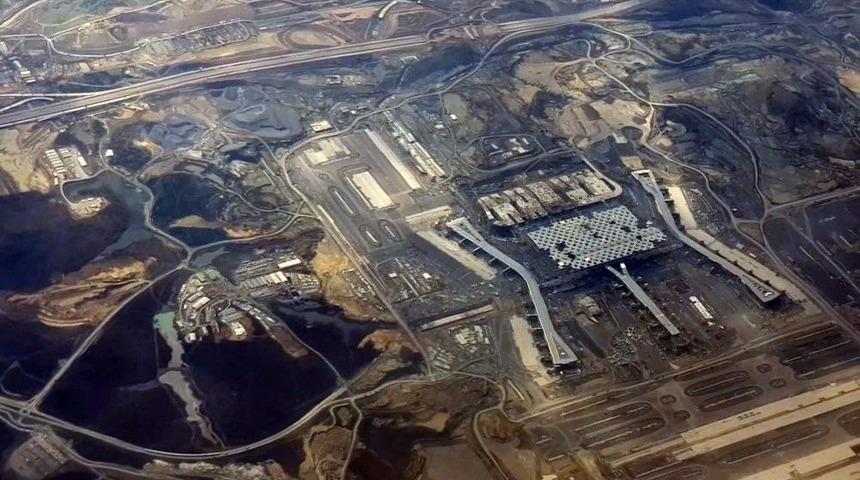 (&ouml;zel) 3. Havalimanı Son Hali U&ccedil;aktan G&ouml;r&uuml;nt&uuml;lendi