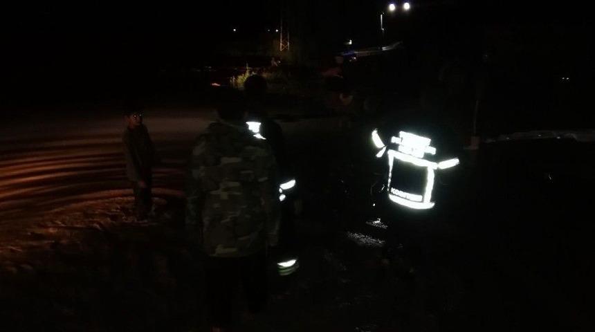 Zergan Deresi Taştı, Köyü Su Bastı