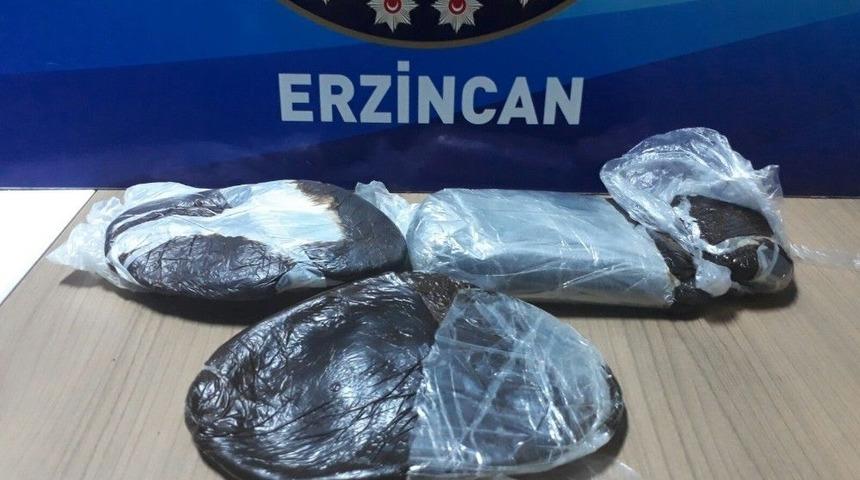 Erzincan Da Son Bir Ayda &Uuml;zerinde Uyuşturucu İle Yakalanan 7 Kişi Tutuklandı