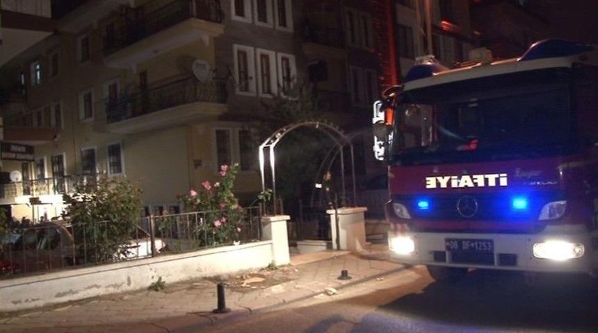 Başkent&rsquo;te Ev Yangını