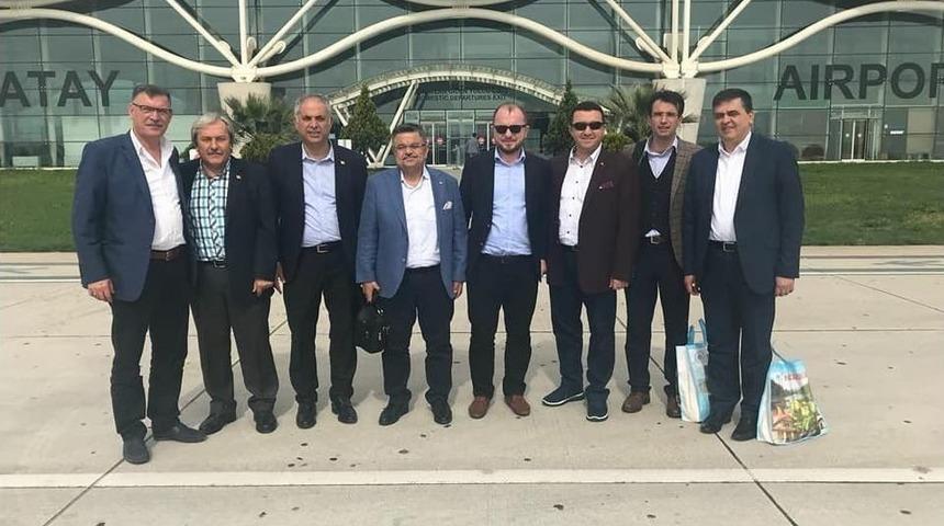 Belediye Başkanları Hatay&rsquo;da
