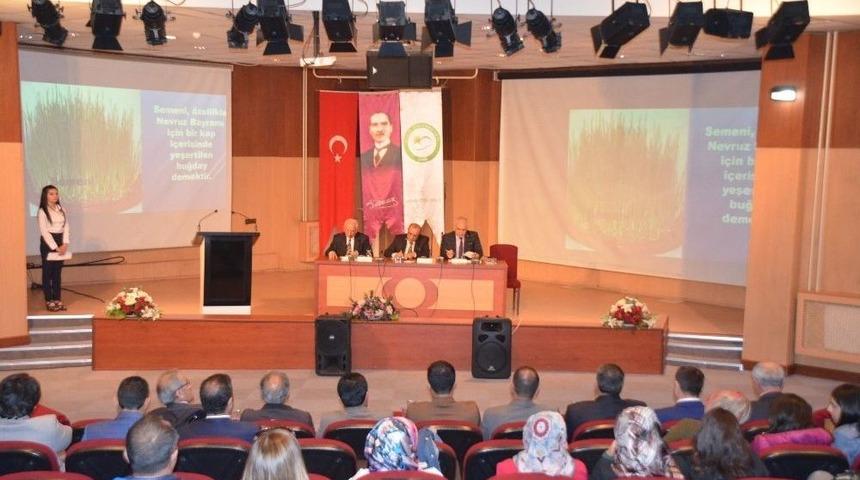 Nevruz Gelenekleri Panelde Anlatıldı