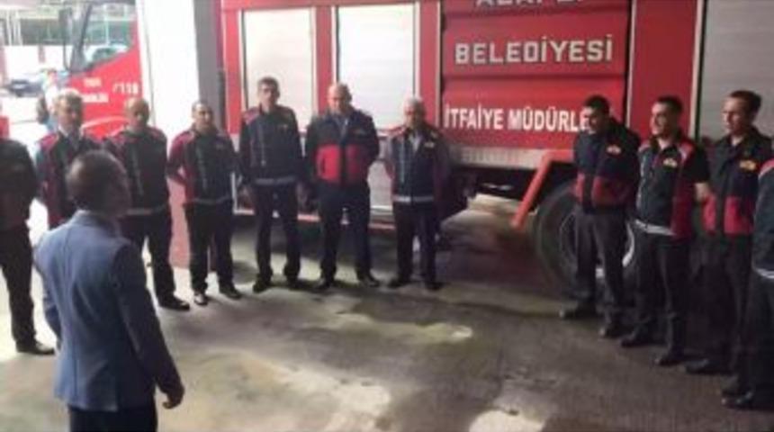 Alaplı İtfaiyesi&rsquo;nden Anlamlı Anneler G&uuml;n&uuml; Kutlaması