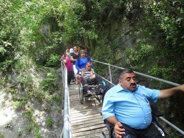 Engelsiz Park Ve Yaşam Merkezi M&uuml;davimleri Sapadere&rsquo;de 2