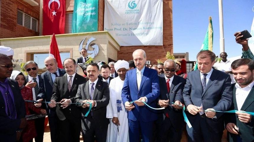 Bakan Kurtulmuş Sudan&rsquo;da T&uuml;rk K&uuml;lt&uuml;r Merkezi&rsquo;nin A&ccedil;ılışını Yaptı