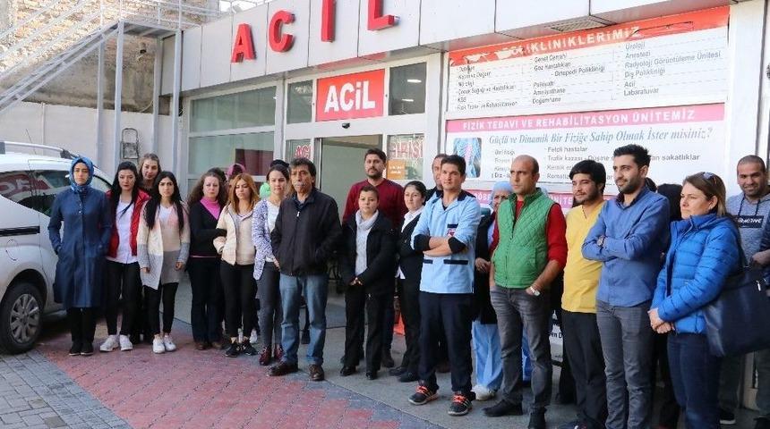 Maaşlarını Alamayan Sağlık &Ccedil;alışanları İş Bıraktı