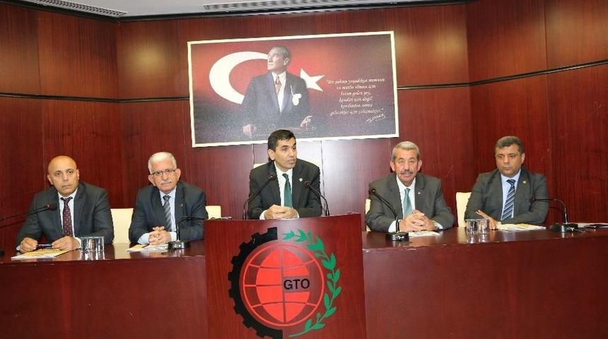 Gto&rsquo;da Meslek Komite Başkanları, Y&ouml;netim Kurulu &Uuml;yeleri İle Bir Araya Geldi