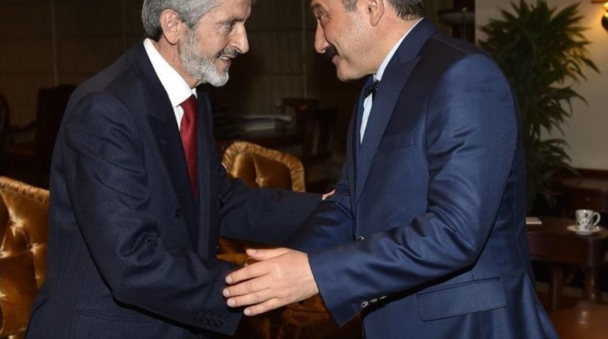 Başkan Tuna&rsquo;ya, Emniyet M&uuml;d&uuml;r&uuml; Yılmaz&rsquo;dan Ziyaret