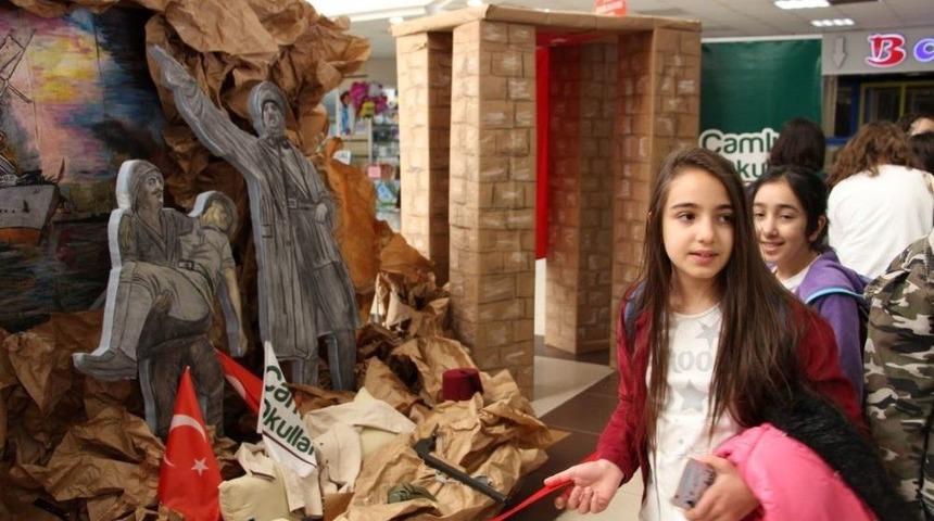 &Ccedil;amlıca Okullarından &Ccedil;anakkale Sergisi