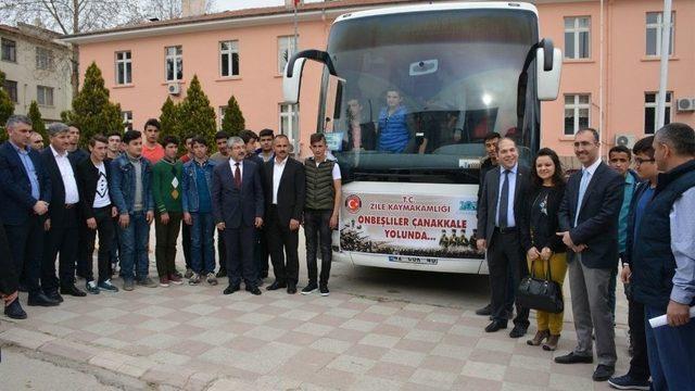 Zileli Onbeşliler Çanakkale Yolunda