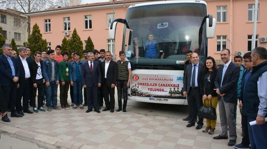 Zileli Onbeşliler &Ccedil;anakkale Yolunda