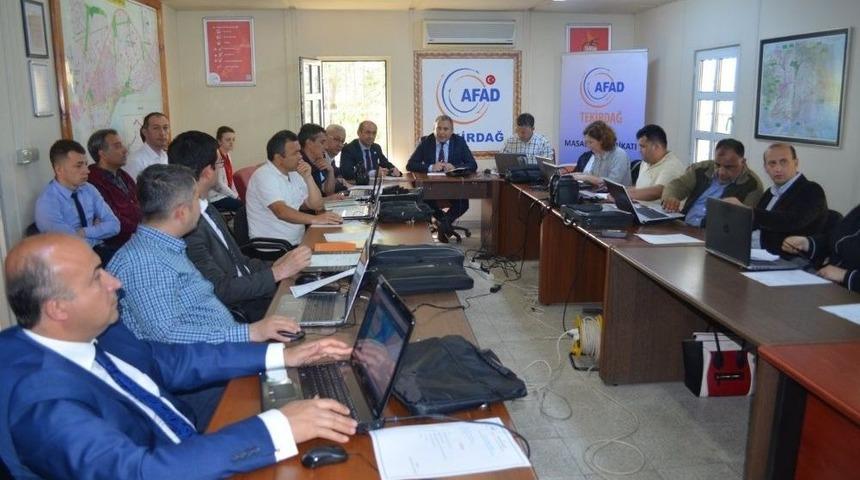 Yerel Düzey Aydes Masabaşı Tatbikatı Yapıldı