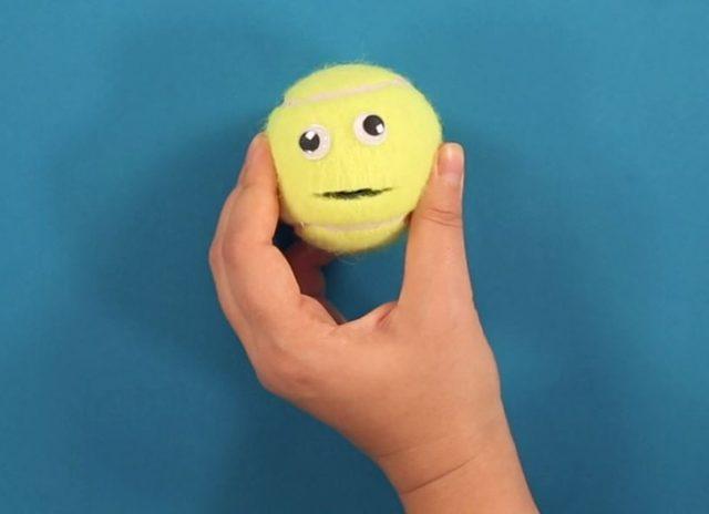 Dünyanın En Şirin ve Kullanışlı Tenis Topu! 2