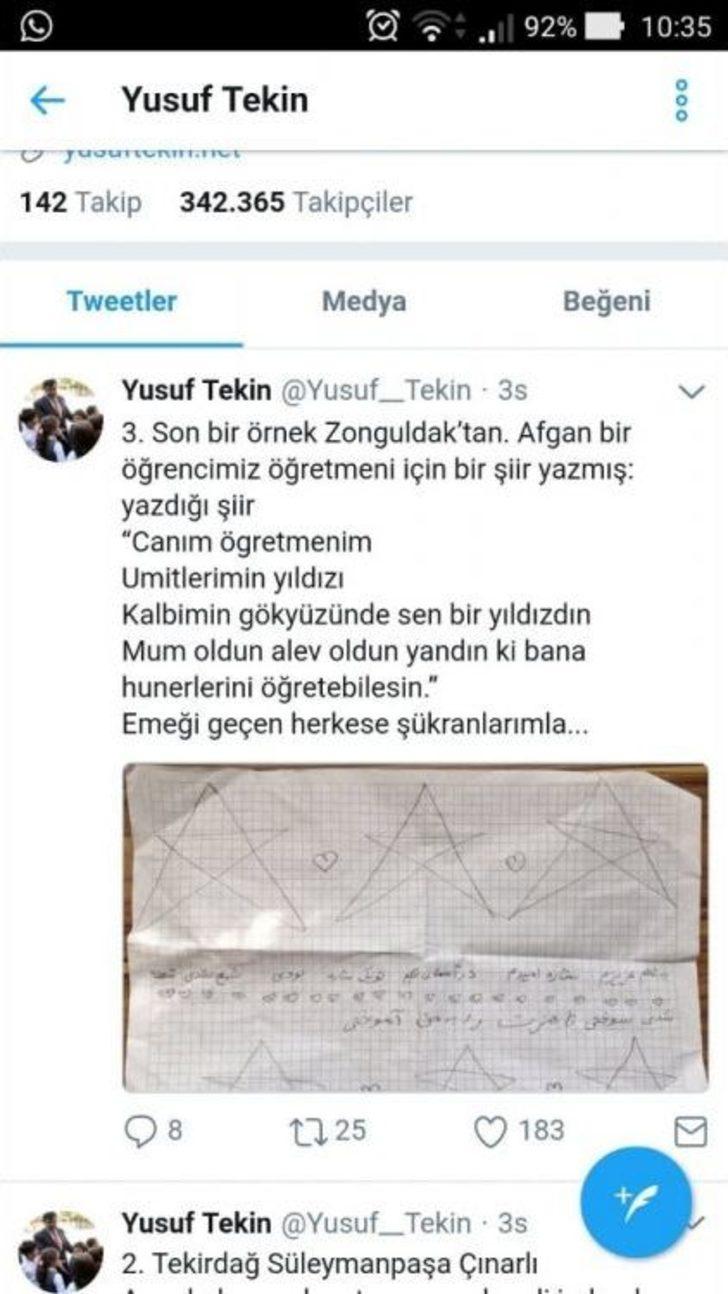 (özel Haber) Yasemin Öğretmenden Afgan Öğrencisine Yürek Kabartan Davranış G5