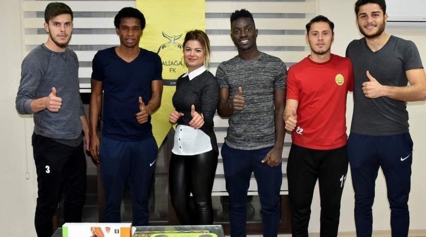 Aliağasporlu Futbolculara Yağ &Ouml;l&ccedil;&uuml;m&uuml;