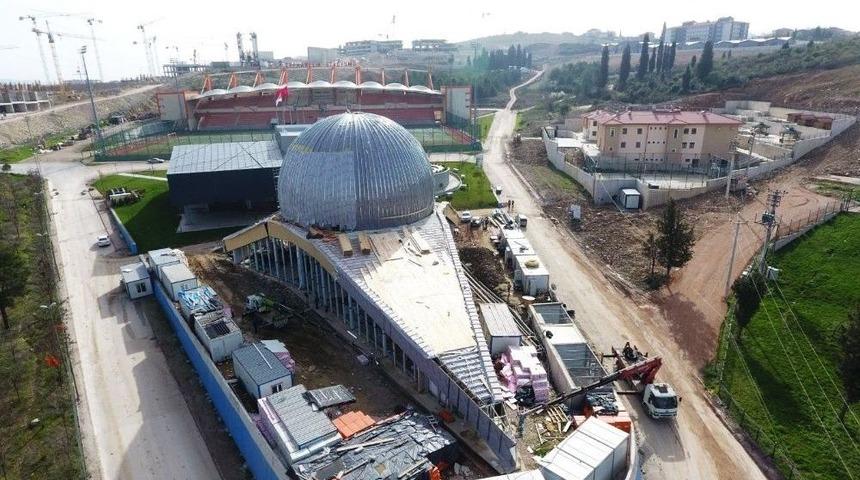 T&uuml;rkiye&rsquo;nin En B&uuml;y&uuml;k Uzay Evi İzmit&rsquo;te Y&uuml;kseliyor