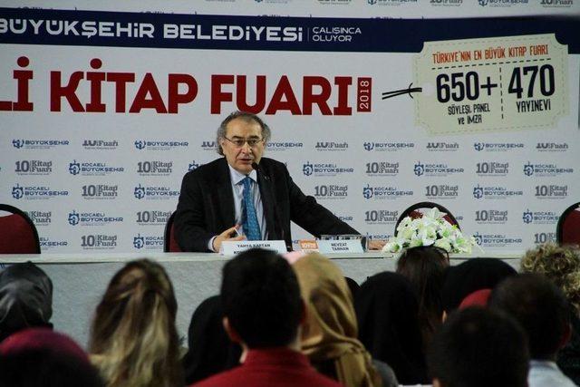 Prof. Dr. Nevzat Tarhan, Kocaeli Kitap Fuarı’nda