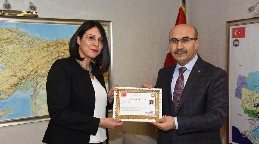 &ldquo;g&uuml;ney Adana Kalkınma Programı&rsquo;&rsquo; Ekibine Başarı Belgesi