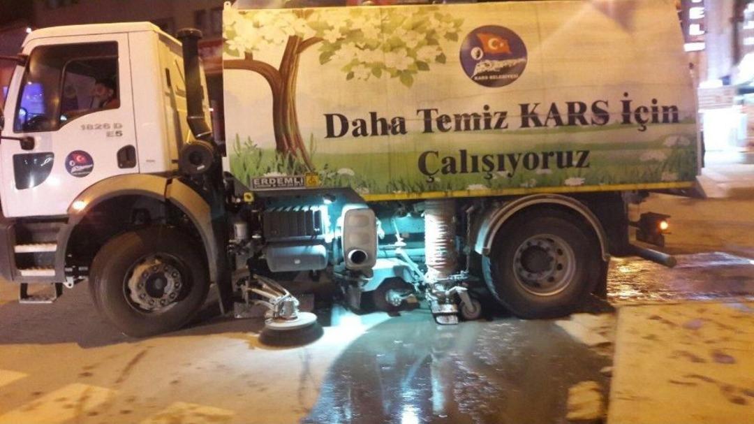 Kars Belediyesi&rsquo;nden Bahar Temizliği