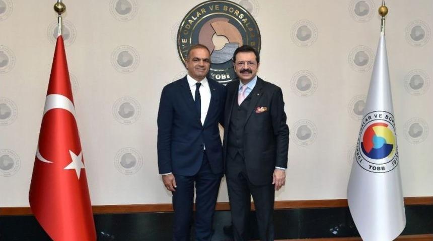 Gtso Yönetiminden Hisarcıklıoğlu’na Ziyaret