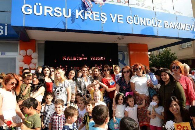 Konyaaltı Belediyesi Kreşleri’nde Annelere Sürpriz