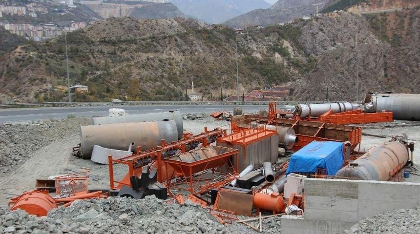 Artvin Belediyesi Asfalt Plentine Kavuşuyor