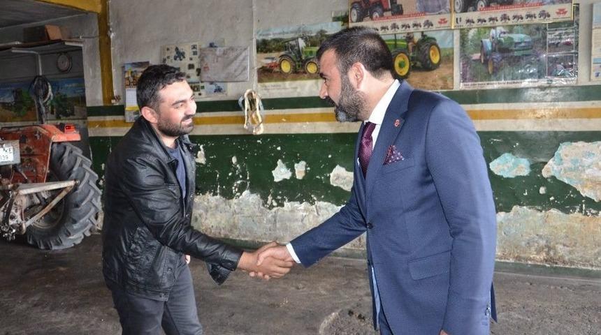 Mhp Milletvekili Aday Adayı İzzet G&ouml;ren Se&ccedil;im &Ccedil;alışmalarına Devam Ediyor