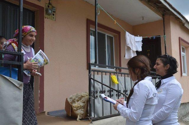 Bozüyük Belediyesi Gezici Hizmet Ekibi 7 Bin 423 Hane İle Görüştü