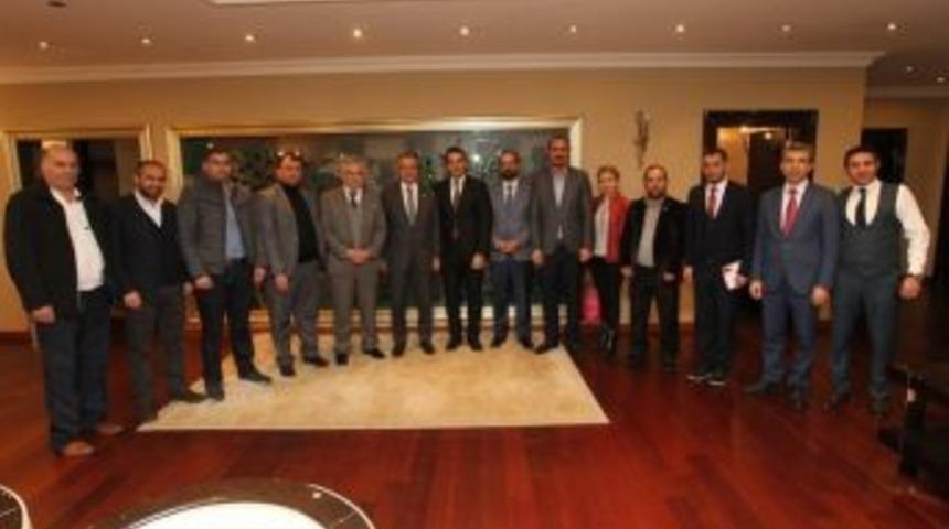 Başkan K&ouml;şker&rsquo;e Ziyaretler S&uuml;r&uuml;yor