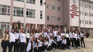One Billion Rising’e Giresun’da Üniversitesi Öğrencilerinden Destek