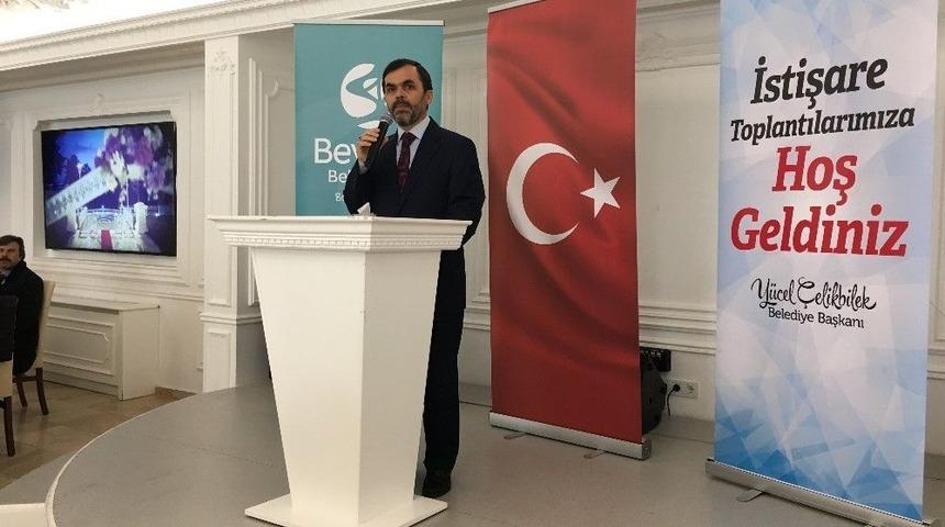 Beykoz Belediye Başkanı Yücel Çelikbilek, Din Görevlileriyle Bir Araya Geldi