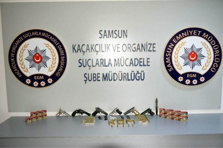 Samsun’da Sosyal Medyada Silah Ticaretine 7 Gözaltı G5